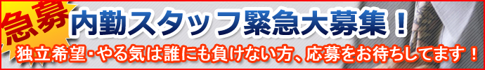 男性スタッフ募集